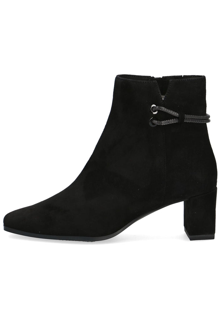 Stiefeletten Caprice Stiefelette Leder Schwarz