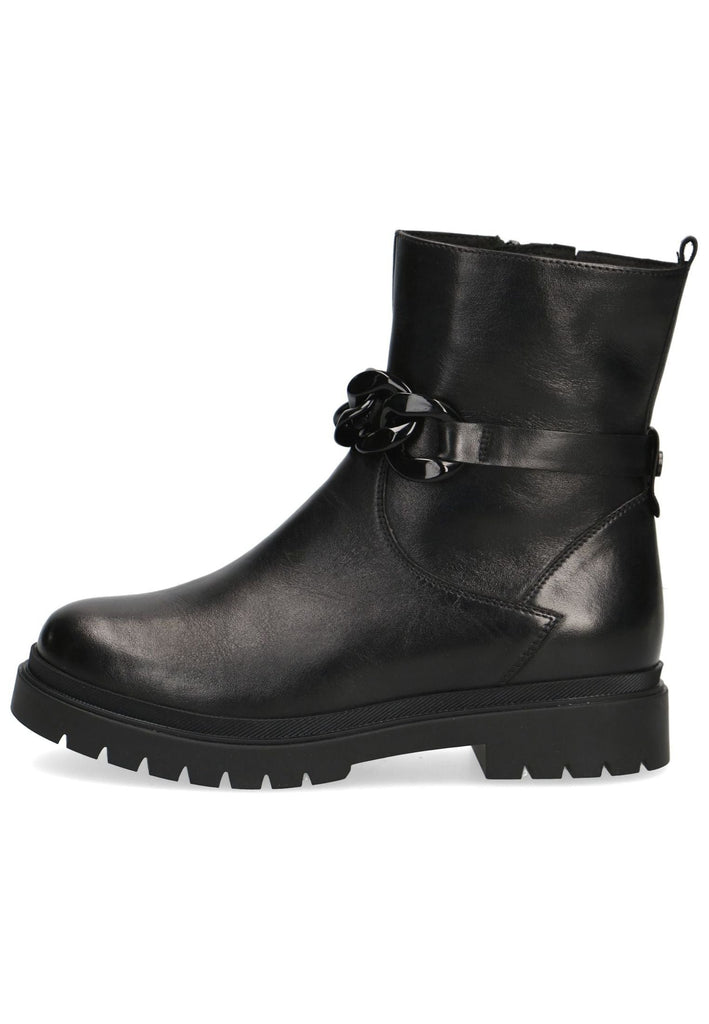 Stiefeletten Caprice Stiefelette Leder Schwarz