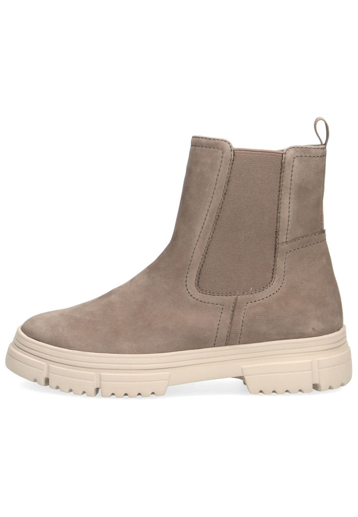 Stiefeletten Caprice Stiefelette Leder/Textil Mud
