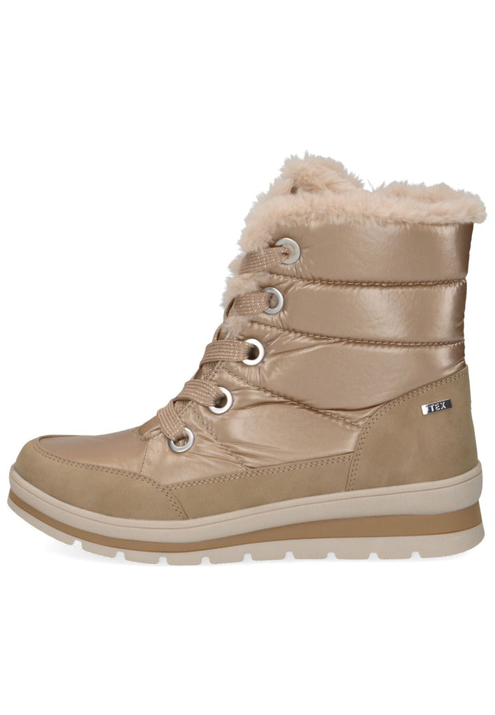 Stiefeletten Caprice Stiefelette Textil Mud Warmfutter