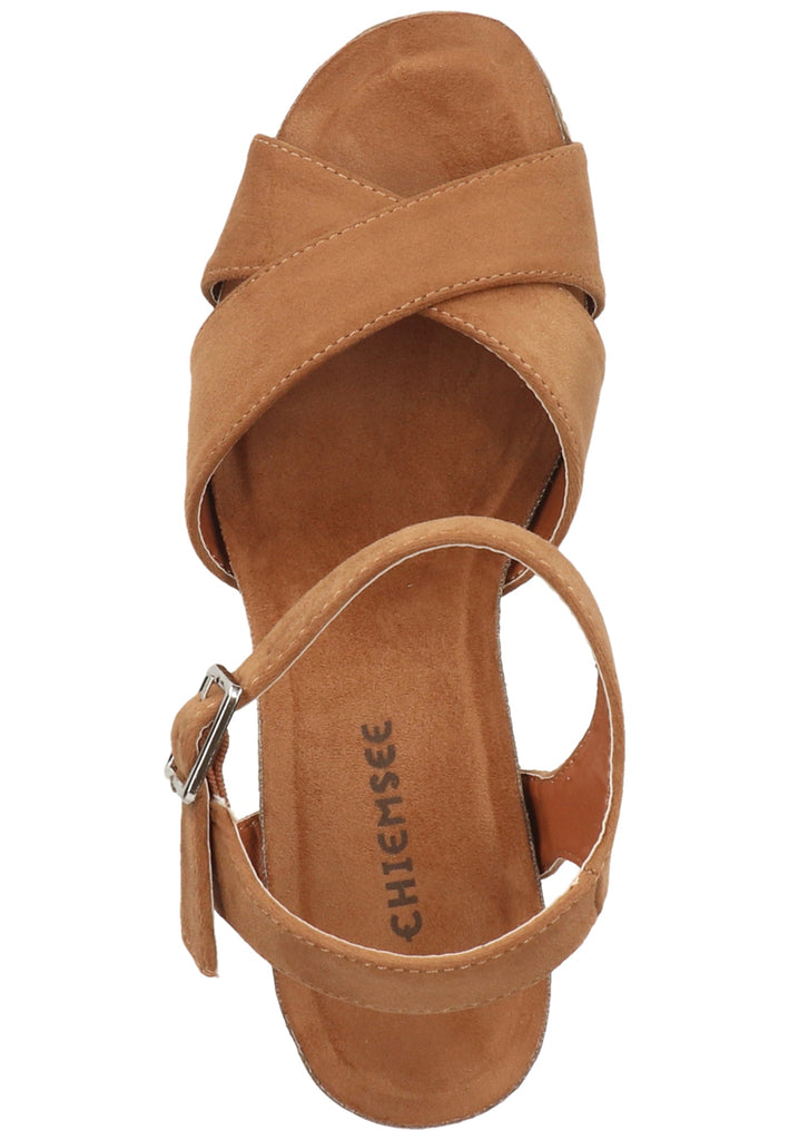 Chiemsee Sandalen Lederimitat Camel