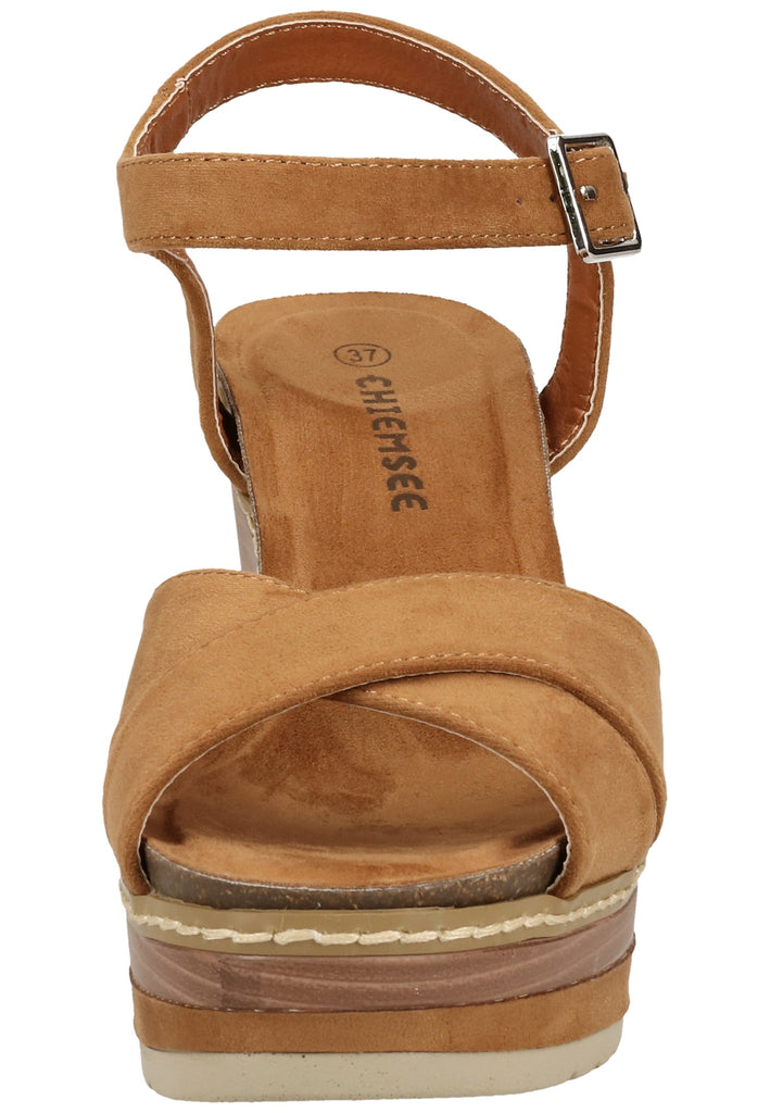 Chiemsee Sandalen Lederimitat Camel