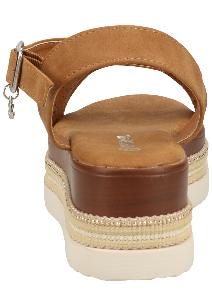Chiemsee Sandalen Lederimitat Camel
