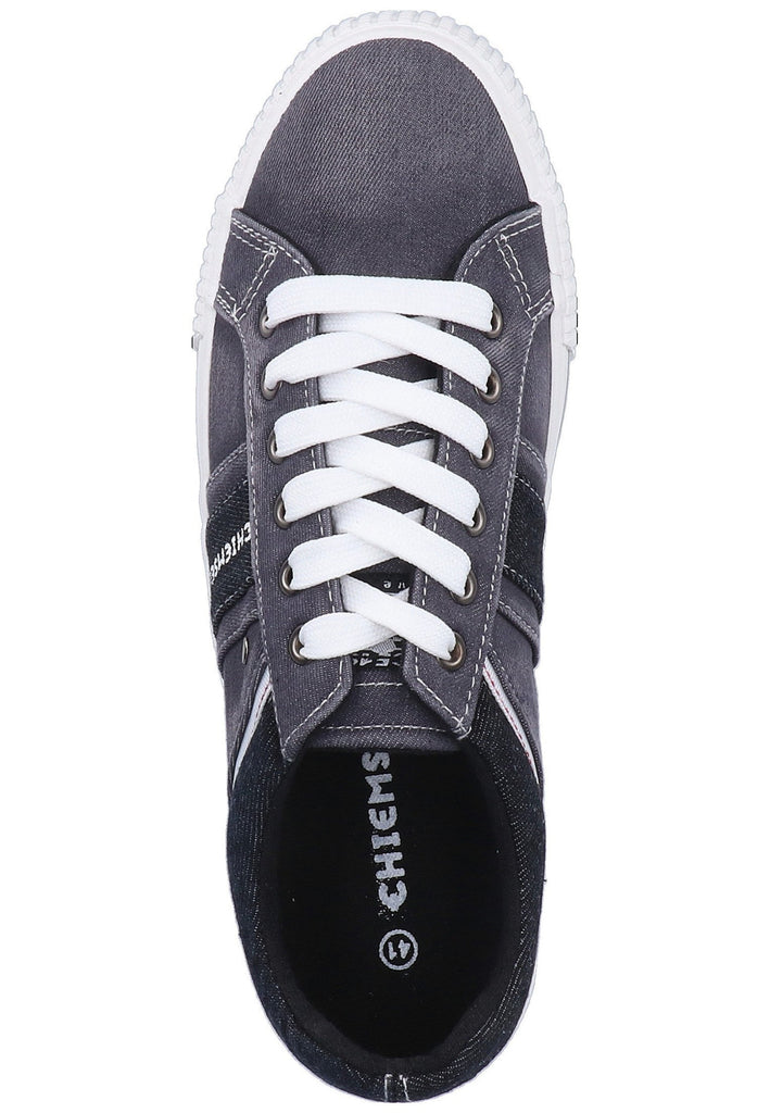 Chiemsee Sneaker Canvas Grau/Schwarz