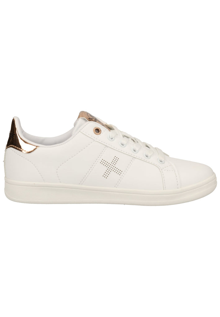 Chiemsee Sneaker Lederimitat Weiß/Bronze