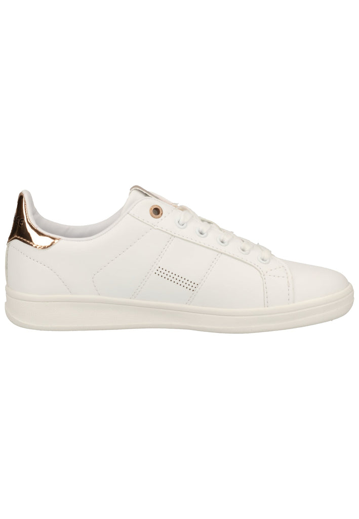 Chiemsee Sneaker Lederimitat Weiß/Bronze