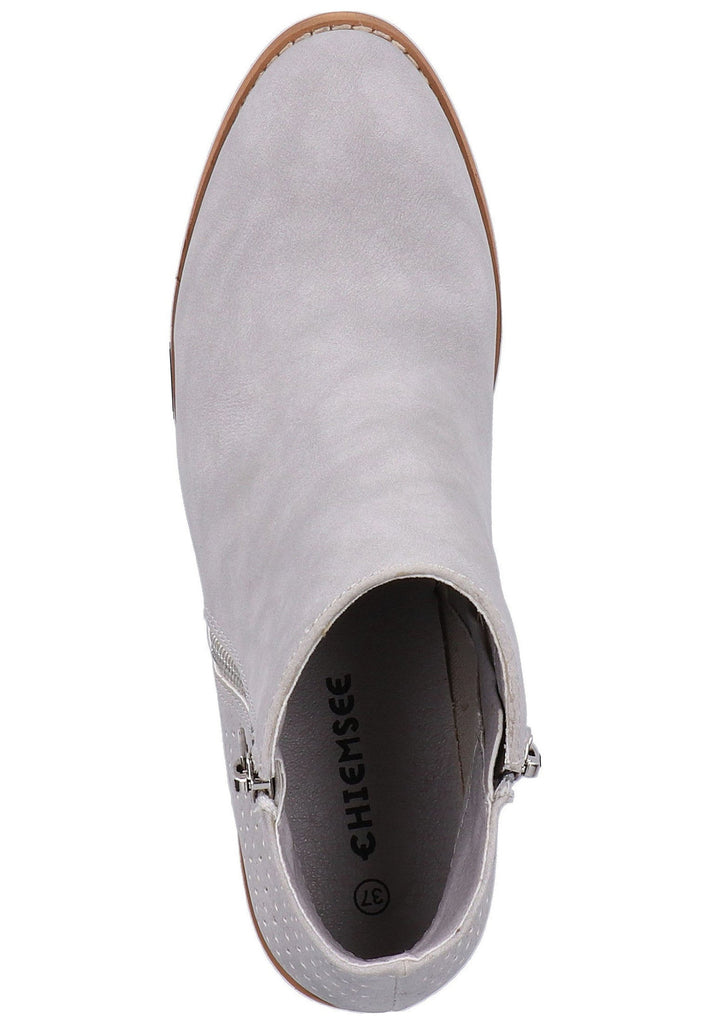 Chiemsee Stiefelette Lederimitat Grau