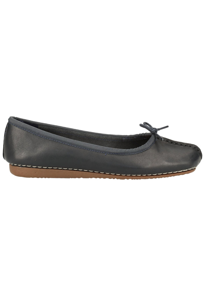 Clarks Ballerinas Leder Navy