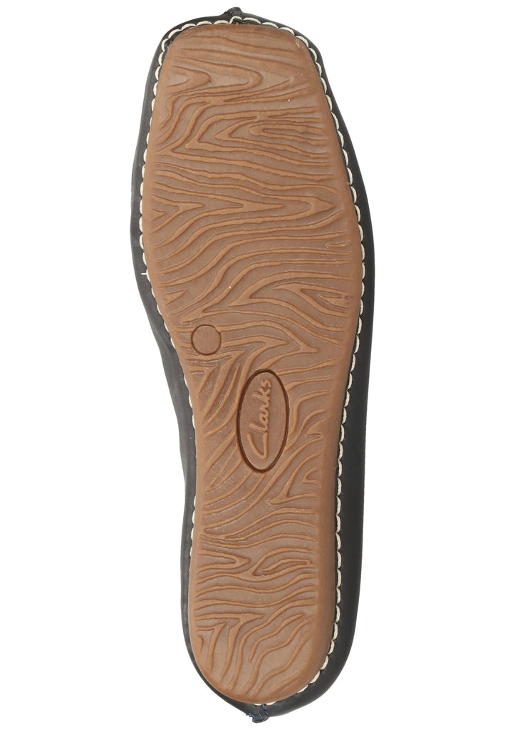 Clarks Ballerinas Leder Navy