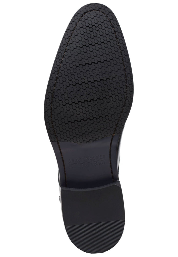 Clarks Businessschuhe Leder Schwarz
