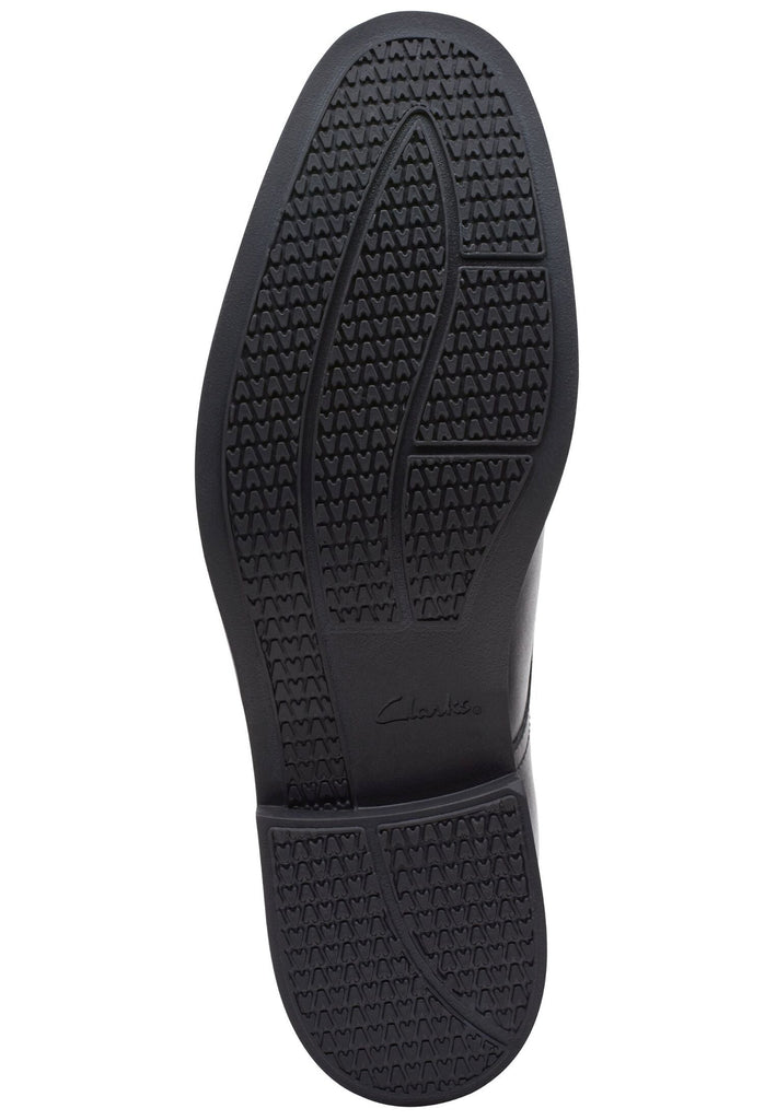 Clarks Businessschuhe Leder Schwarz