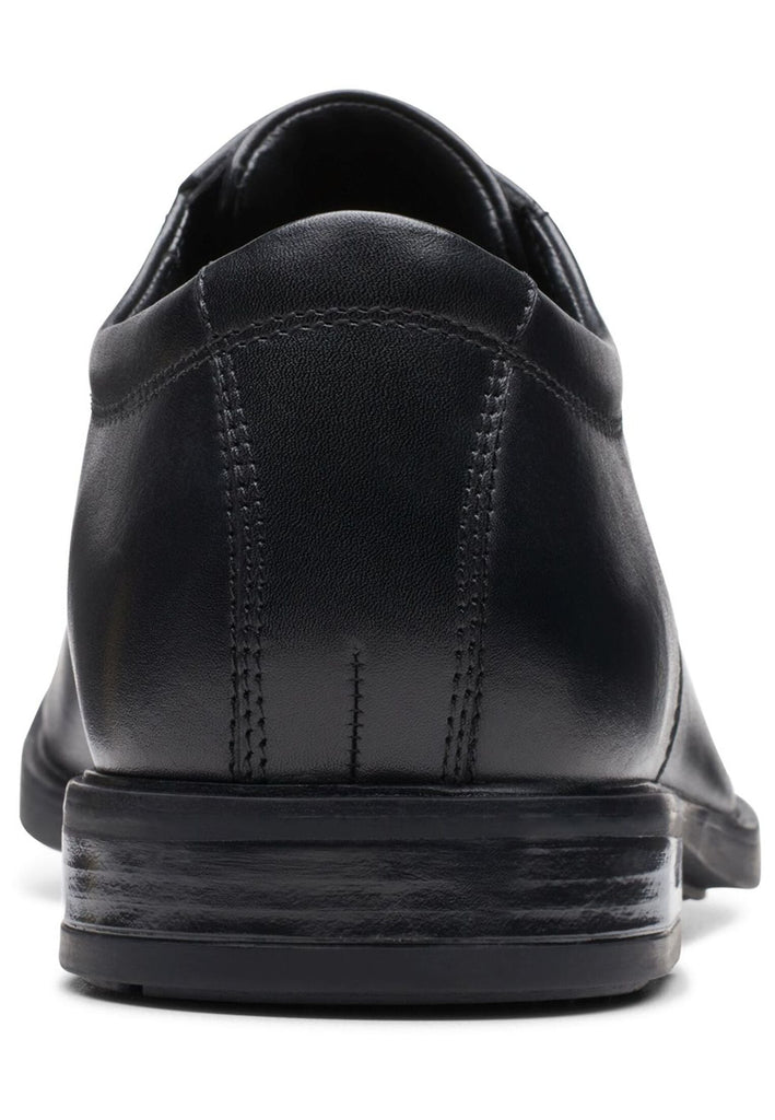Clarks Businessschuhe Leder Schwarz