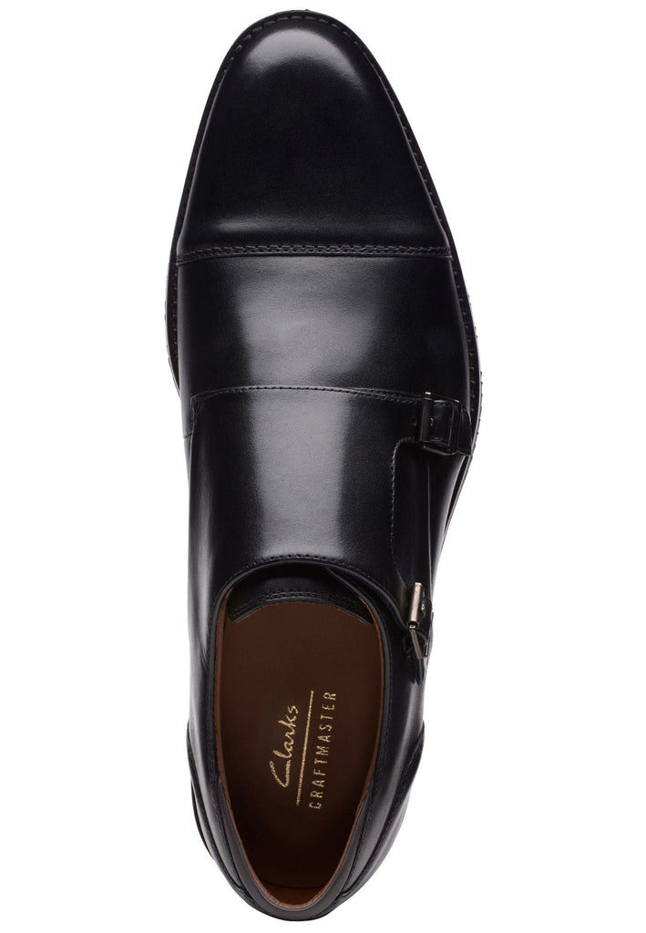 Clarks Businessschuhe Leder Schwarz