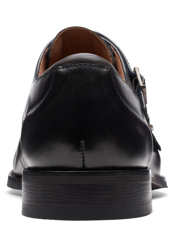 Clarks Businessschuhe Leder Schwarz