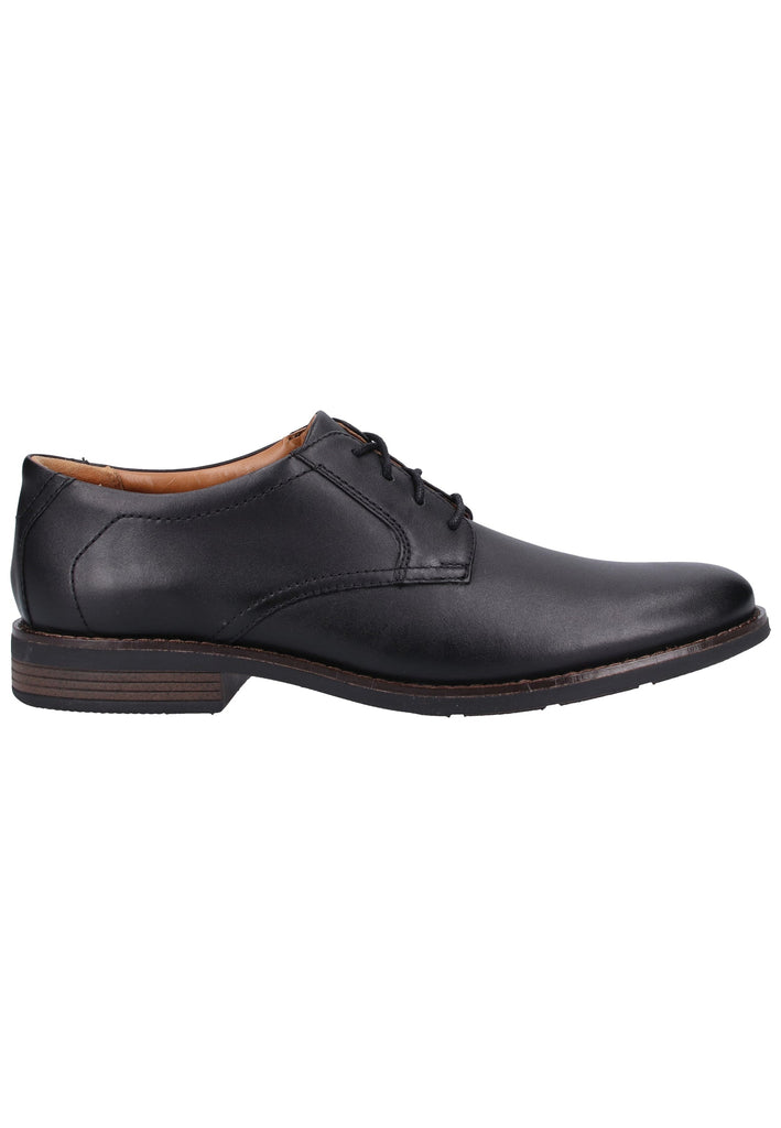 Clarks Businessschuhe Leder Schwarz