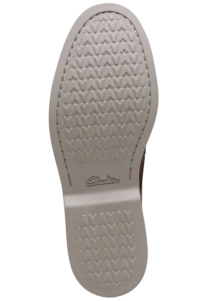 Clarks Businessschuhe Leder Tan