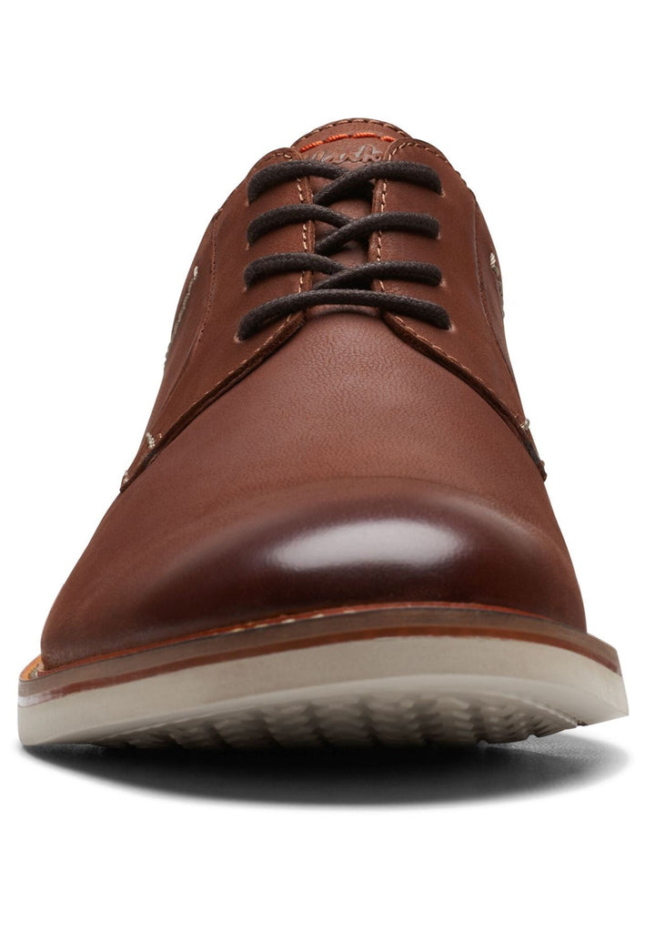 Clarks Businessschuhe Leder Tan