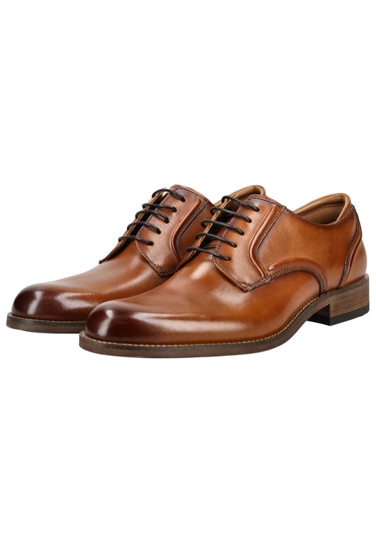 Clarks Businessschuhe Leder Tan