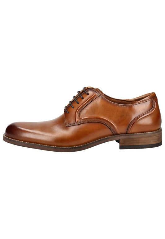 Clarks Businessschuhe Leder Tan