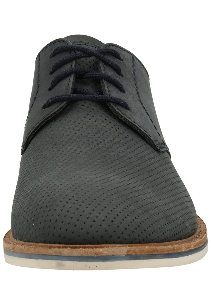 Clarks Businessschuhe Nubukleder Navy
