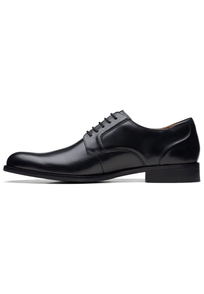 Halbschuhe Clarks Businessschuhe Leder Schwarz