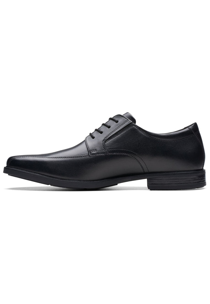 Halbschuhe Clarks Businessschuhe Leder Schwarz