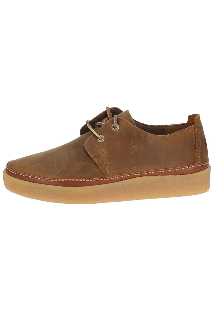 Halbschuhe Clarks Halbschuhe Leder Braun