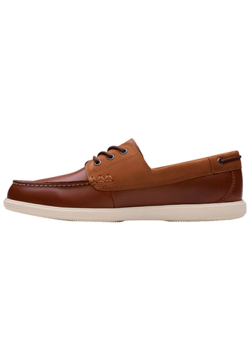 Halbschuhe Clarks Halbschuhe Leder Braun