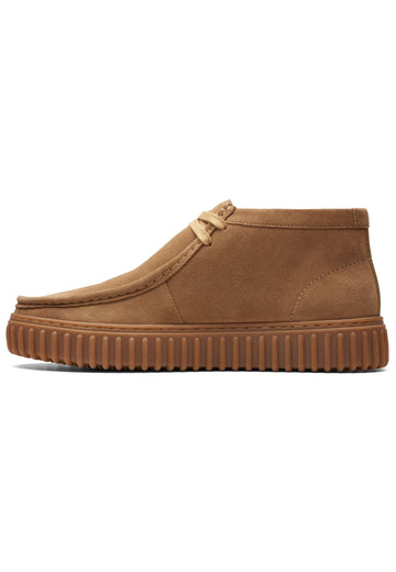 Halbschuhe Clarks Halbschuhe Veloursleder Braun