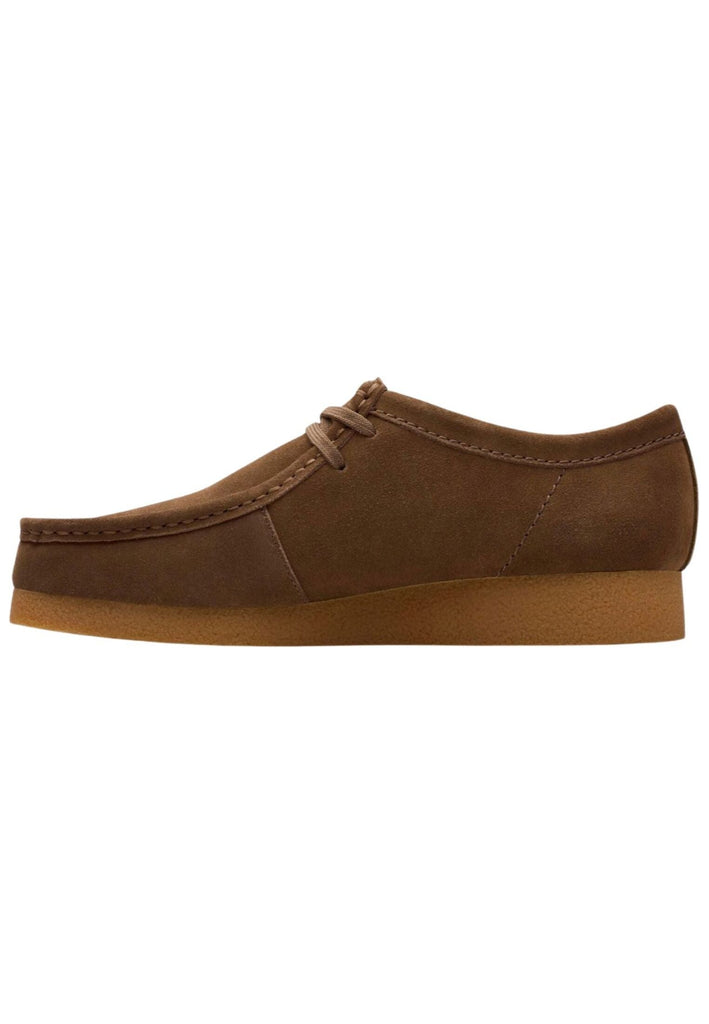 Halbschuhe Clarks Halbschuhe Veloursleder Oliv