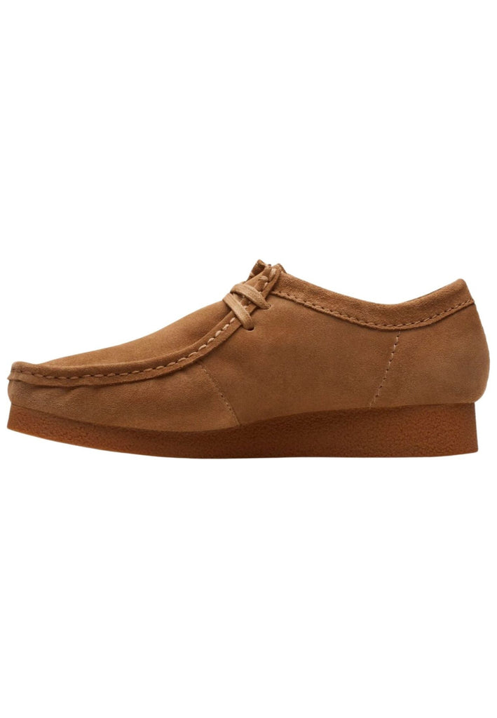 Halbschuhe Clarks Halbschuhe Veloursleder Sand