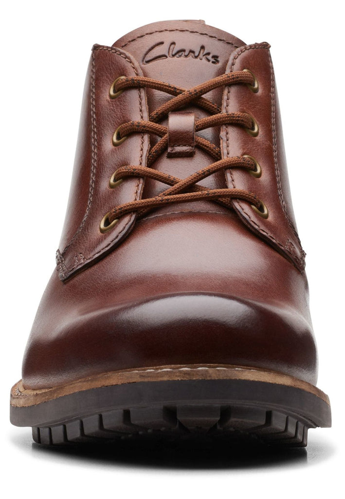 Clarks Halbschuhe Leder Braun