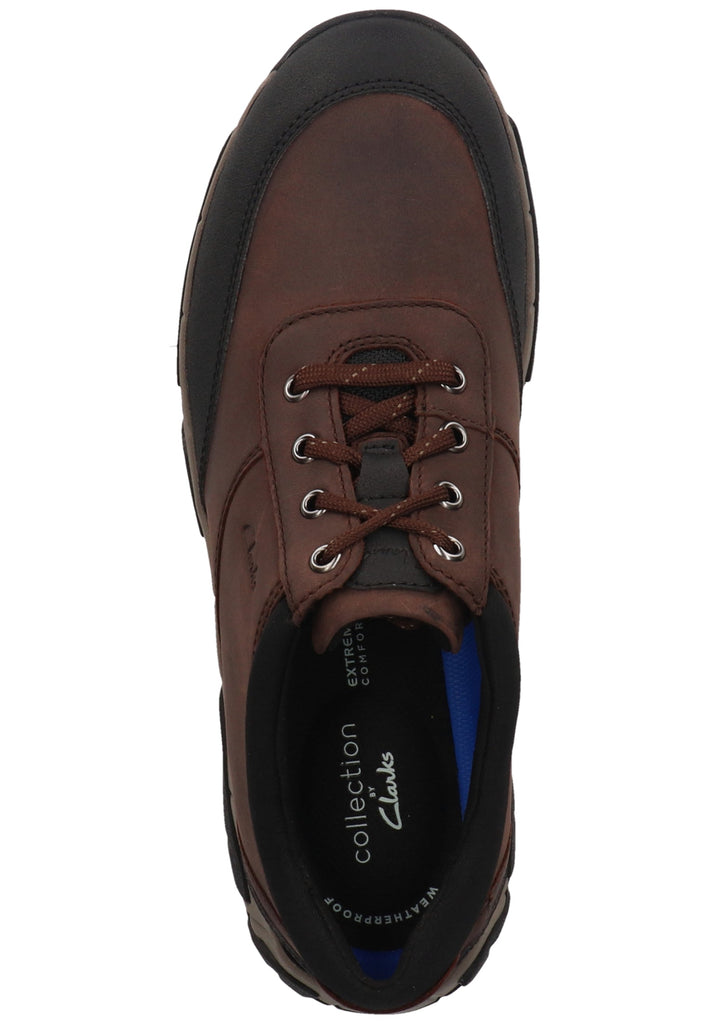 Clarks Halbschuhe Leder Braun