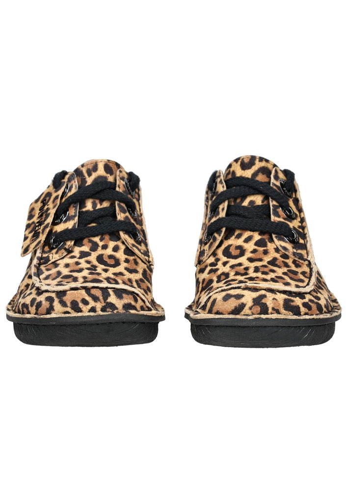 Clarks Halbschuhe Leder Leopard