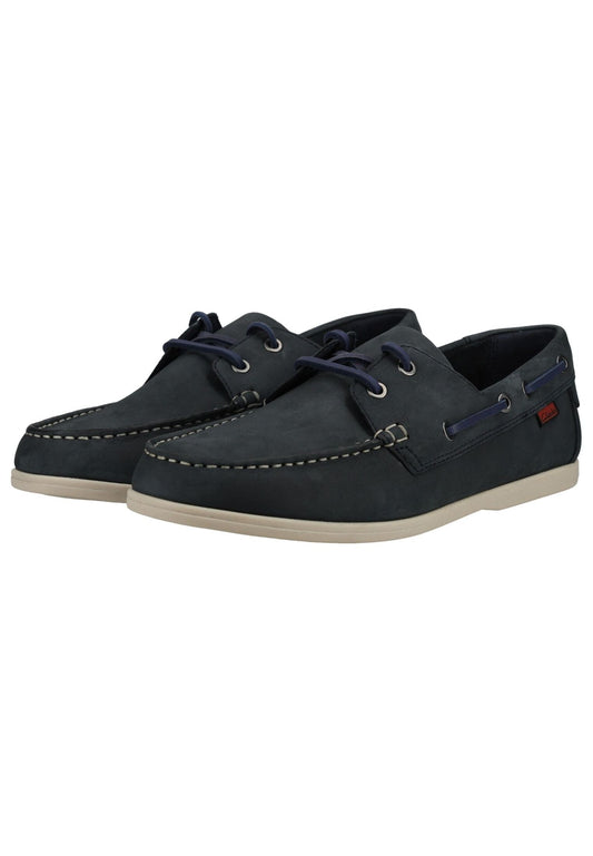 Clarks Halbschuhe Leder Navy