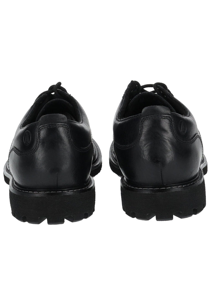 Clarks Halbschuhe Leder Schwarz