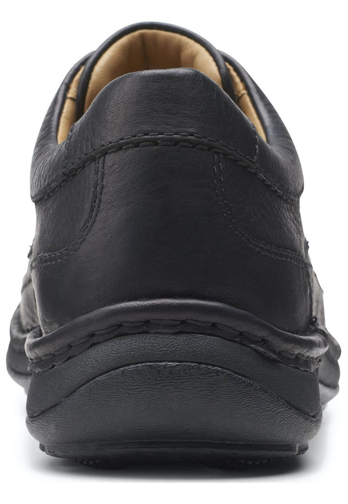 Clarks Halbschuhe Leder Schwarz