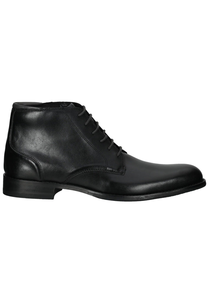 Clarks Halbschuhe Leder Schwarz