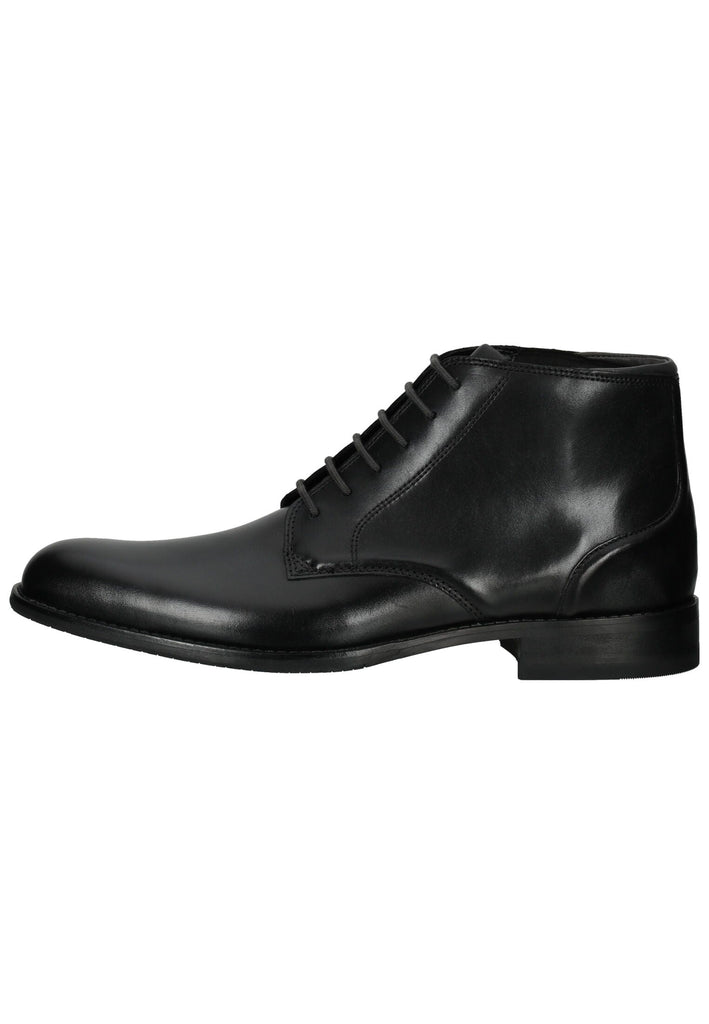 Clarks Halbschuhe Leder Schwarz