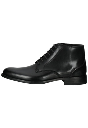 Clarks Halbschuhe Leder Schwarz