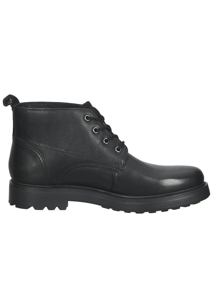 Clarks Halbschuhe Leder Schwarz