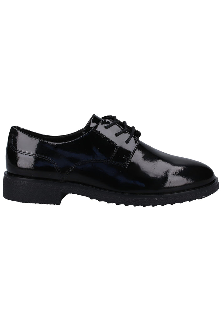 Clarks Halbschuhe Leder Schwarz