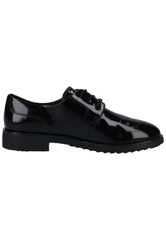 Clarks Halbschuhe Leder Schwarz