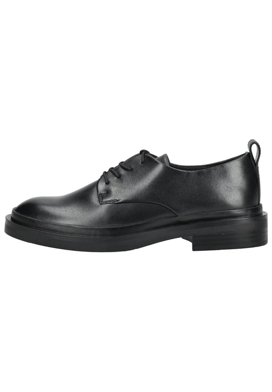 Clarks Halbschuhe Leder Schwarz/Schwarz