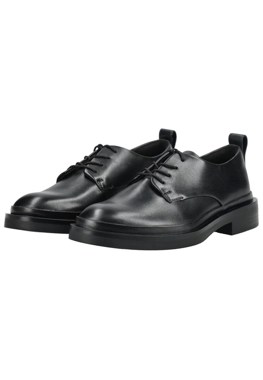 Clarks Halbschuhe Leder Schwarz/Schwarz