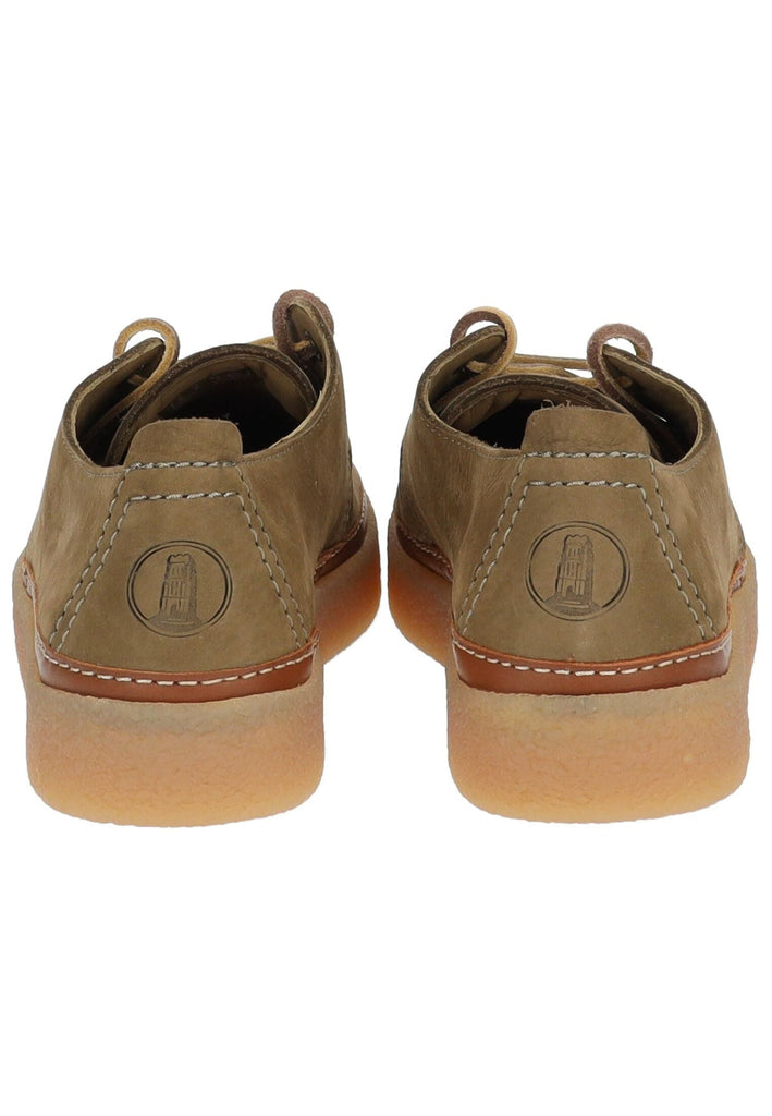 Clarks Halbschuhe Nubukleder Beige