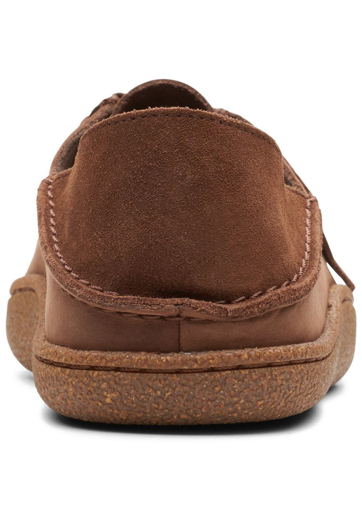 Clarks Halbschuhe Nubukleder Braun