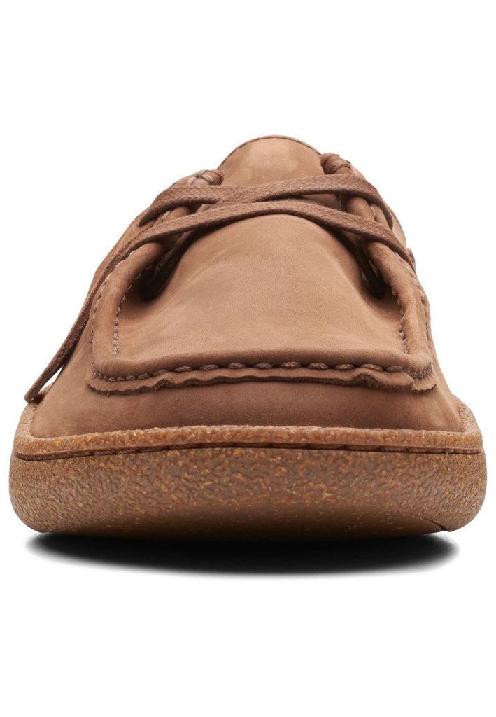 Clarks Halbschuhe Nubukleder Braun