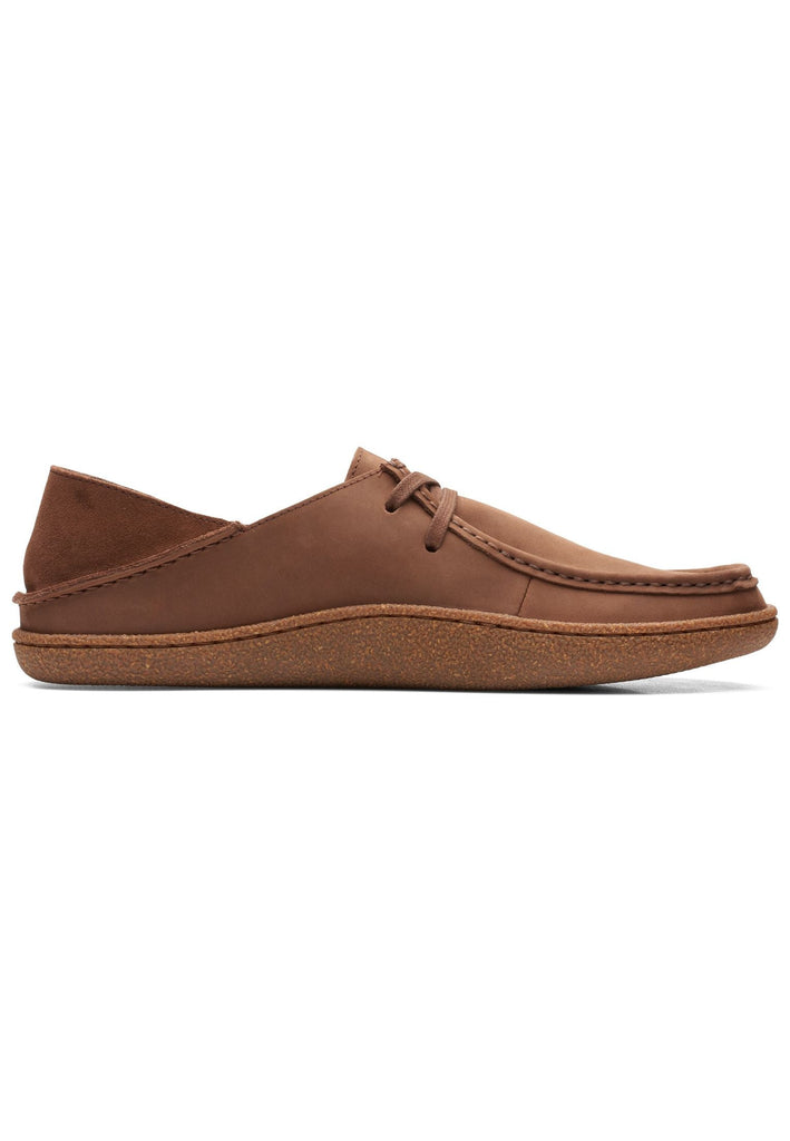 Clarks Halbschuhe Nubukleder Braun