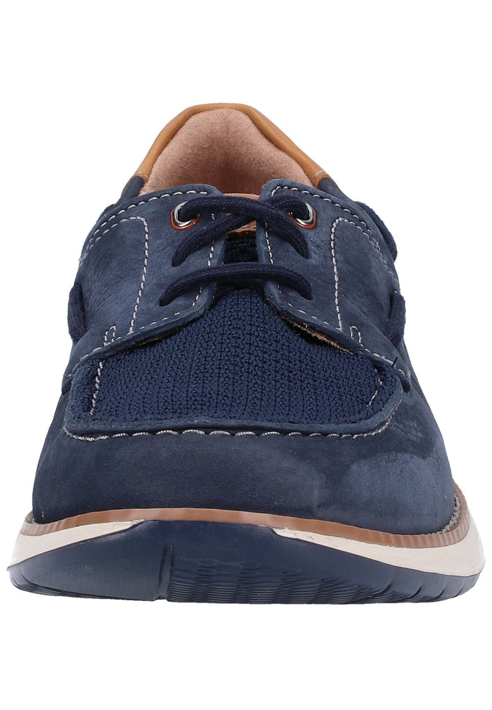 Clarks Halbschuhe Nubukleder Navy